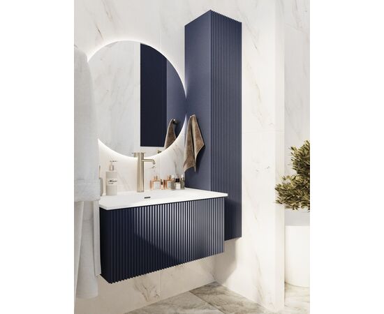 Тумба под раковину La Fenice La Fenice Terra Blu Grigio синяя 80_, изображение 6