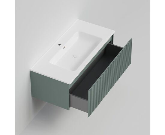 Тумба под раковину La Fenice La Fenice Terra Grigio серо-зеленая 100_, изображение 6