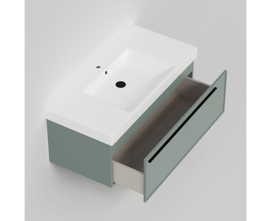 Тумба под раковину La Fenice Elba Grigio серо-зеленая 100_, изображение 5