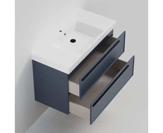 Тумба под раковину La Fenice Elba Blu Grigio TWIN синяя 100_, изображение 5