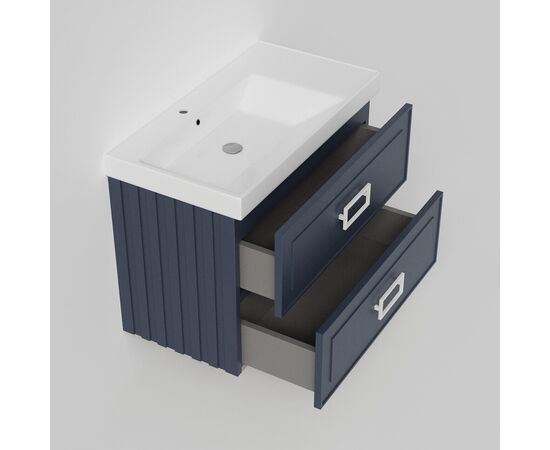 Тумба под раковину La Fenice Cubo Blu Grigio TWIN синяя 90_, изображение 5