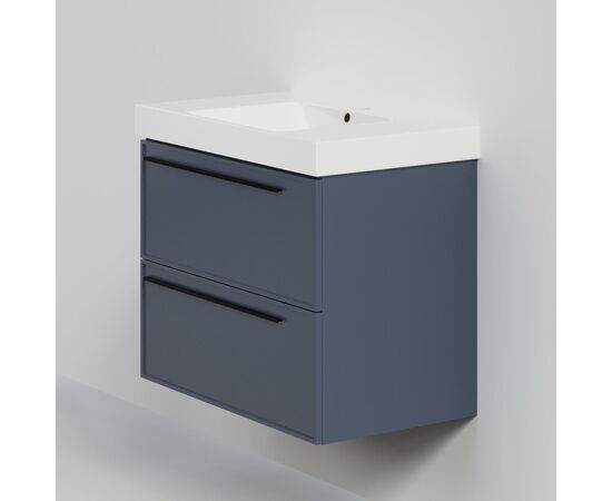 Тумба под раковину La Fenice Elba Blu Grigio TWIN синяя 80_