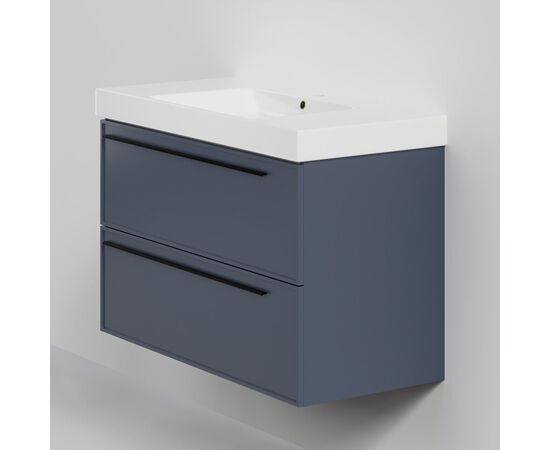 Тумба под раковину La Fenice Elba Blu Grigio TWIN синяя 100_