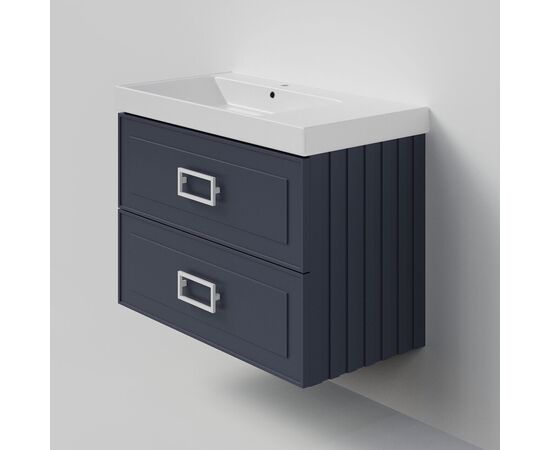 Тумба под раковину La Fenice Cubo Blu Grigio TWIN синяя 90_
