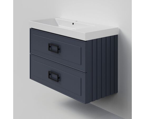 Тумба под раковину La Fenice Cubo Blu Grigio TWIN синяя 100_