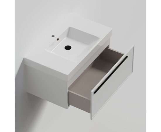 Тумба под раковину La Fenice Elba Bianco белая 80_, изображение 5