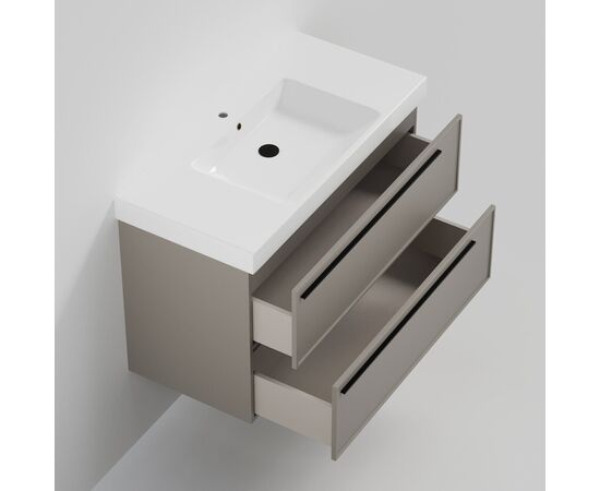 Тумба под раковину La Fenice Elba Cappuccino TWIN бежевая 100_, изображение 2