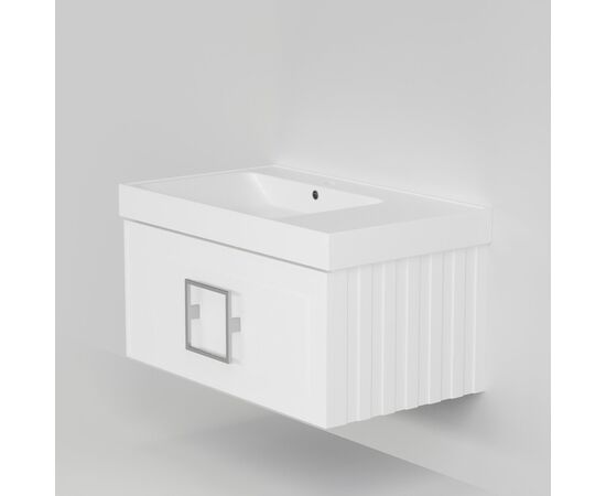 Тумба под раковину La Fenice Cubo Bianco белая 80_