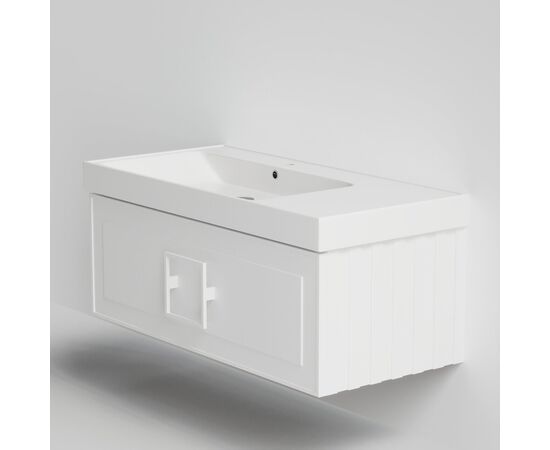 Тумба под раковину La Fenice Cubo Bianco белая 100_