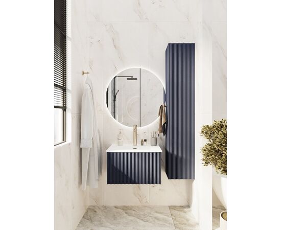 Тумба под раковину La Fenice La Fenice Terra Blu Grigio синяя 60_, изображение 6