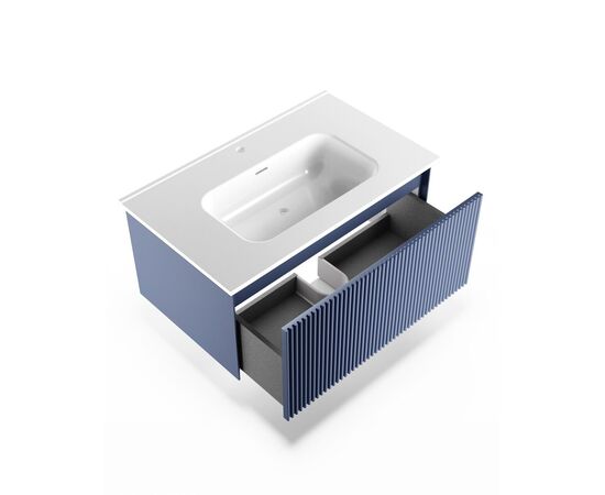 Тумба под раковину La Fenice La Fenice Terra Blu Grigio синяя 80_, изображение 2
