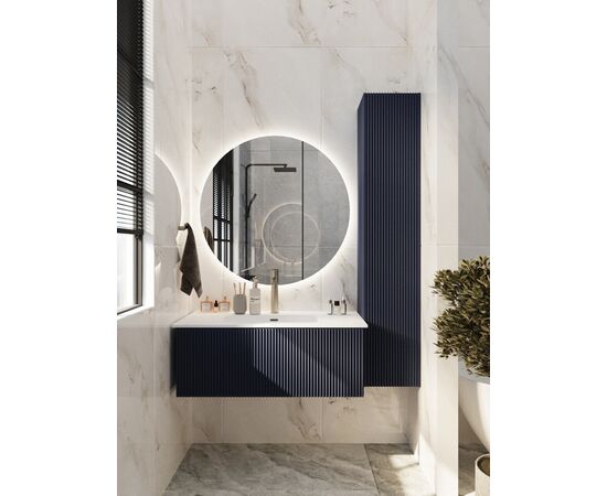 Тумба под раковину La Fenice La Fenice Terra Blu Grigio синяя 100_, изображение 4