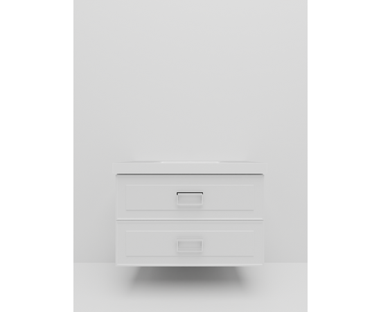 Тумба под раковину La Fenice Cubo Bianco TWIN белая 100_, изображение 2