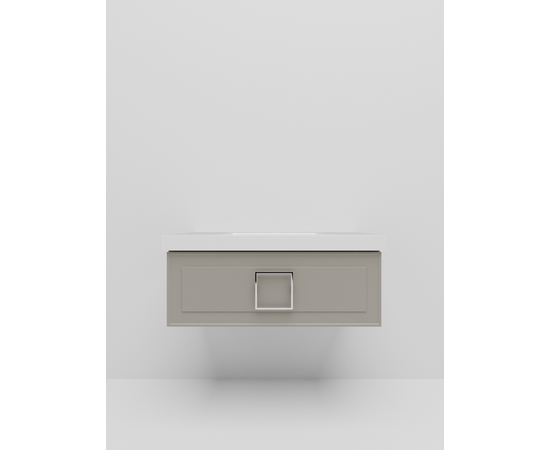 Тумба под раковину La Fenice Cubo Cappuccino бежевая 100_, изображение 3