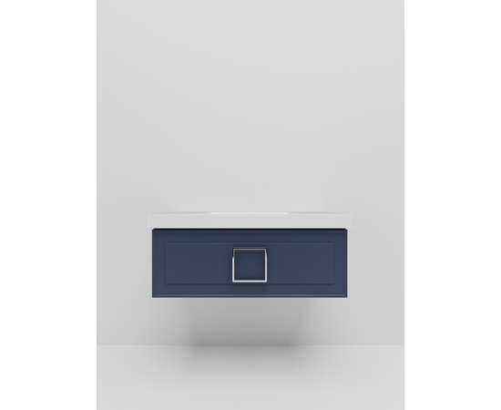 Тумба под раковину La Fenice Cubo Blu Grigio синяя 100_, изображение 2