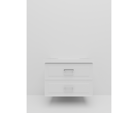 Тумба под раковину La Fenice Cubo Bianco TWIN белая 80_, изображение 2