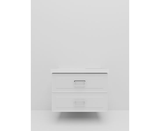 Тумба под раковину La Fenice Cubo Bianco TWIN белая 90_, изображение 2