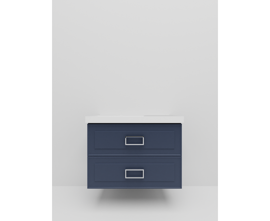 Тумба под раковину La Fenice Cubo Blu Grigio TWIN синяя 90_, изображение 2