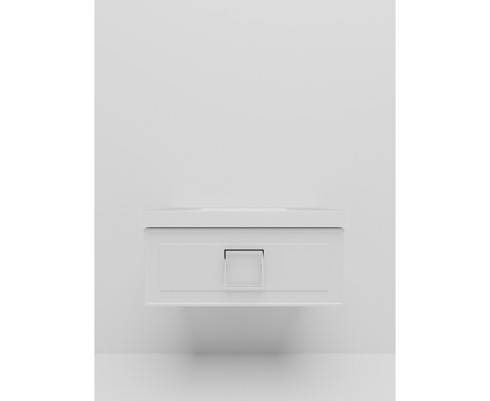 Тумба под раковину La Fenice Cubo Bianco белая 80_, изображение 3