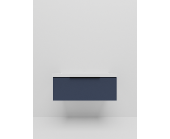 Тумба под раковину La Fenice SIMPLA Blu Grigio синяя 100_, изображение 2