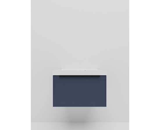 Тумба под раковину La Fenice SIMPLA Blu Grigio синяя 60_, изображение 2