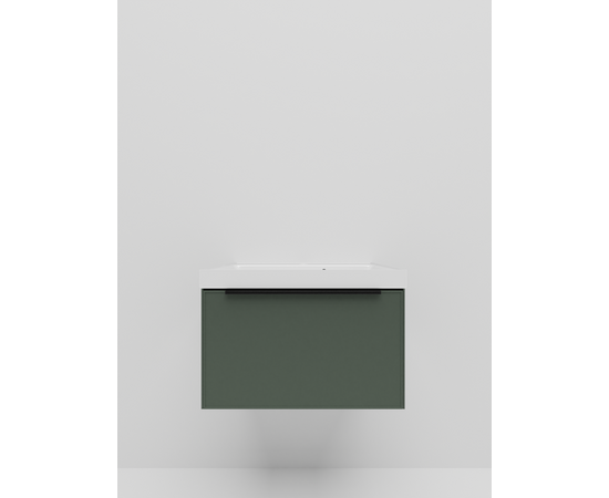 Тумба под раковину La Fenice SIMPLA Grigio серо-зеленая 60_, изображение 2