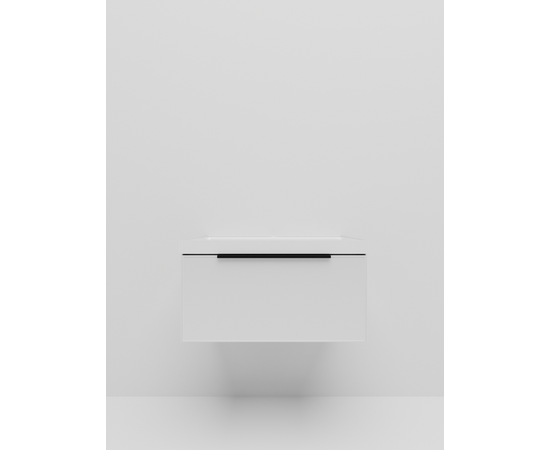 Тумба под раковину La Fenice SIMPLA Bianco белая 80_, изображение 2