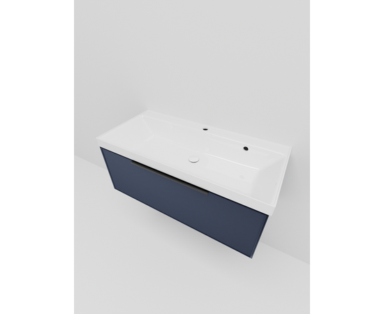 Тумба под раковину La Fenice SIMPLA Blu Grigio синяя 100_