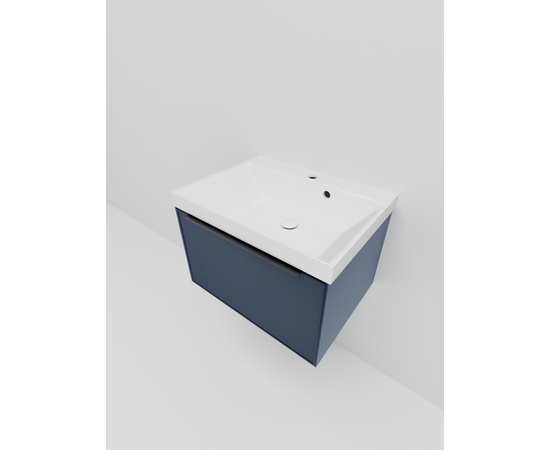 Тумба под раковину La Fenice SIMPLA Blu Grigio синяя 60_