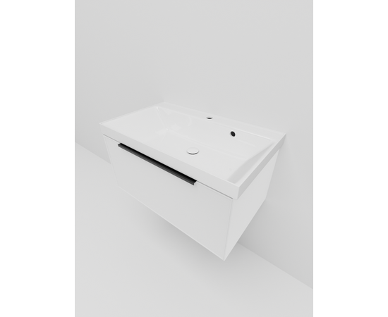 Тумба под раковину La Fenice SIMPLA Bianco белая 80_