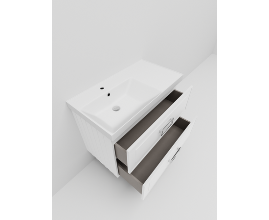 Тумба под раковину La Fenice Cubo Bianco TWIN белая 90_, изображение 4