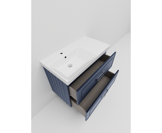 Тумба под раковину La Fenice Cubo Blu Grigio TWIN синяя 90_, изображение 4