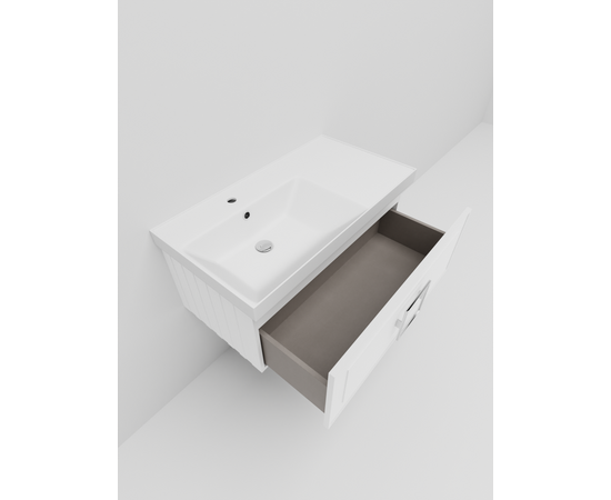 Тумба под раковину La Fenice Cubo Bianco белая 90_, изображение 4