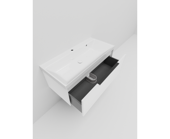 Тумба под раковину La Fenice SIMPLA Bianco белая 100_, изображение 3