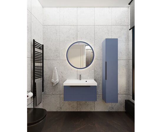 Тумба под раковину La Fenice SIMPLA Blu Grigio синяя 60_, изображение 7