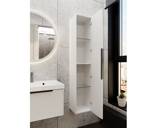 Тумба под раковину La Fenice SIMPLA Bianco белая 60_, изображение 7