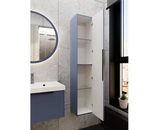 Тумба под раковину La Fenice SIMPLA Blu Grigio синяя 60_, изображение 4