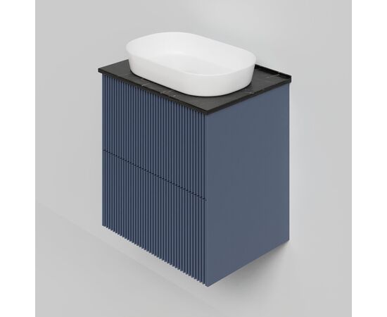 Тумба под раковину La Fenice La Fenice Terra Twin Blu Grigio 60 см синяя матовая_, изображение 3