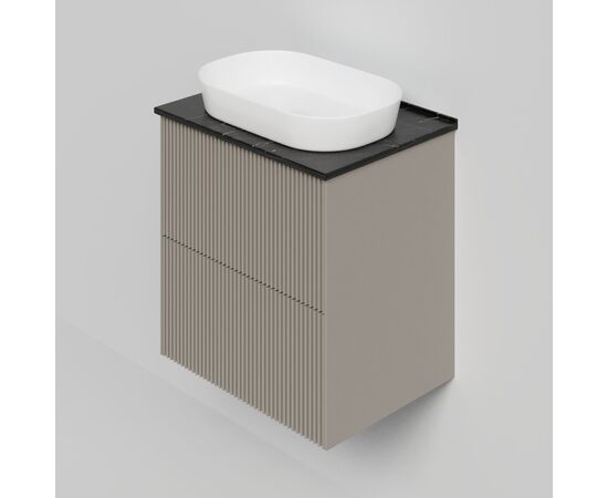 Тумба под раковину La Fenice La Fenice Terra Twin Cappuccino 60 см бежевая матовая_, изображение 2