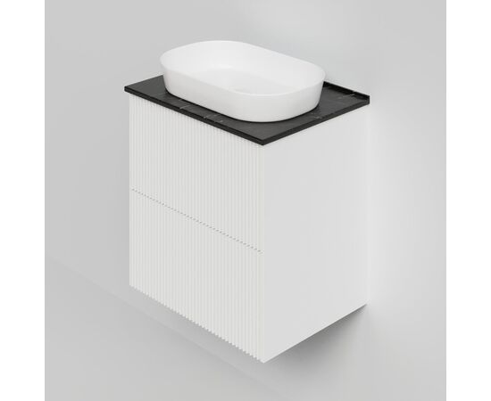 Тумба под раковину La Fenice La Fenice Terra Twin Bianco 60 см белая матовая_, изображение 3