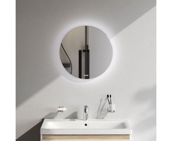 Зеркало AM.PM X-Joy M85MOX40501S круг с интерьерной Led подсветкой ИК-сенсором 50 см_, изображение 2