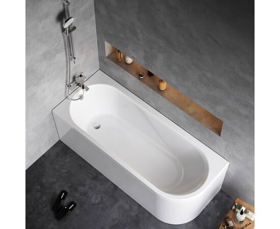 Ванна акриловая AM.PM X-Joy W94A-170L70W-A угловая левосторонняя 170x70 см_, изображение 3