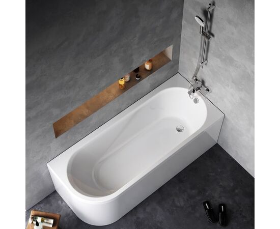Ванна акриловая AM.PM X-Joy W94A-170R70W-A угловая правосторонняя 170x70 см_, изображение 3
