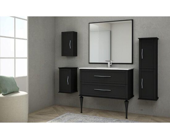 Зеркало CEZARES TIFFANY 45047 Nero Grafite 98х90 см_, изображение 2