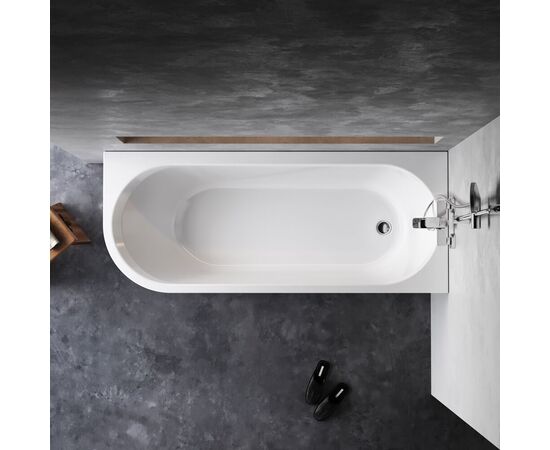 Ванна акриловая AM.PM X-Joy W94A-170R70W-A угловая правосторонняя 170x70 см_, изображение 2