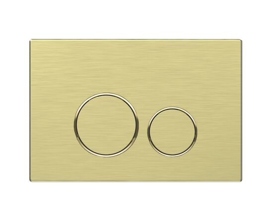 Кнопка смыва Vincea VFP-005BG брашированное золото_