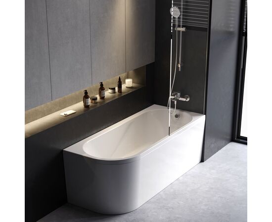 Ванна акриловая AM.PM X-Joy W94A-170R70W-A угловая правосторонняя 170x70 см_, изображение 5