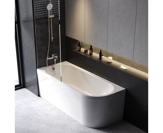 Ванна акриловая AM.PM X-Joy W94A-170L70W-A угловая левосторонняя 170x70 см_, изображение 4