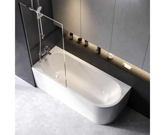 Ванна акриловая AM.PM X-Joy W94A-170L70W-A угловая левосторонняя 170x70 см_, изображение 5