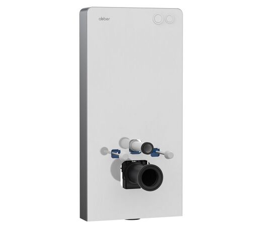 Инсталляционный модуль внешнего монтажа ABBER AC0107MW для подвесного унитаза белый_